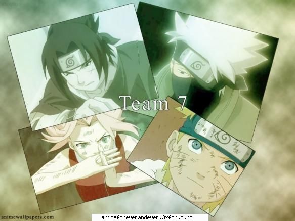 Team 7 - Aic se posteaza poze cu team 7 ( echipa 7) - ....Naruto....